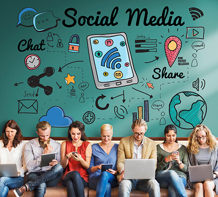 Social Media Marketing & management graphic